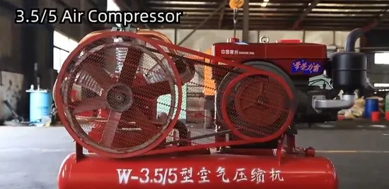 Jushan W1.8-5 Diesel Portable Piston Jack Hammer Air Compressor for Mining